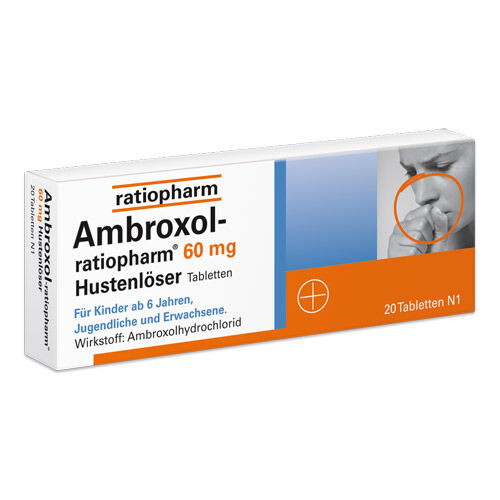 AMBROXOL-ratiopharm 60 mg Hustenl&ouml;ser Tabletten